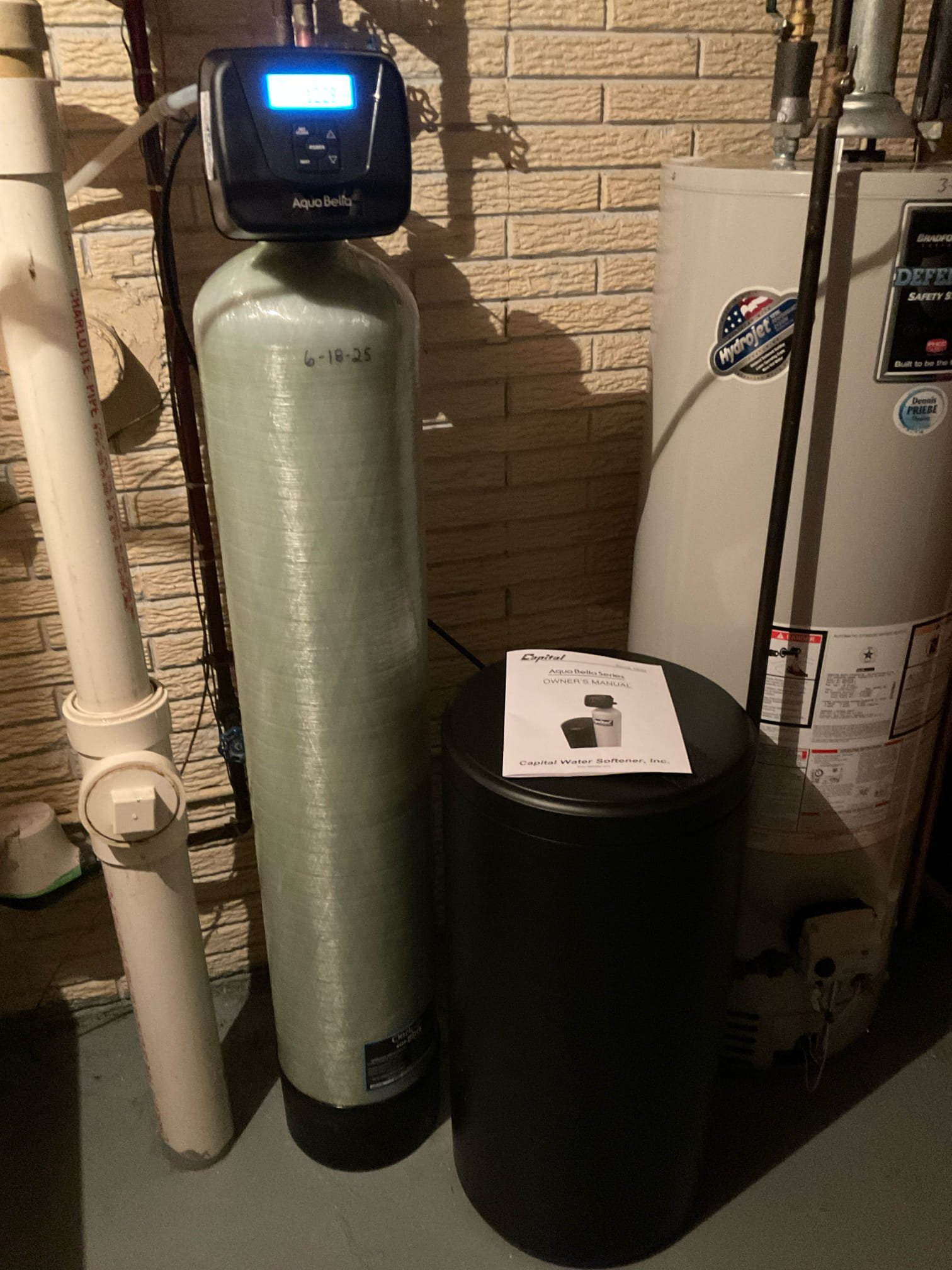 Complete Water Solution: Dual Media Softener System Installed