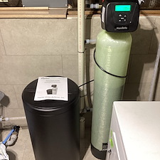 Hard-Water-Solution-New-Capital-Softener-Installation-Completed 0